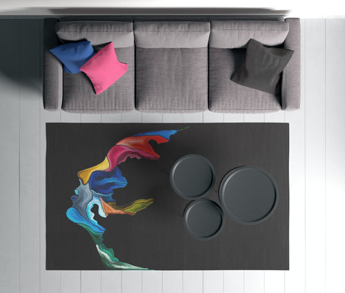 Covor din poliester, Rugero 0060M Multicolor