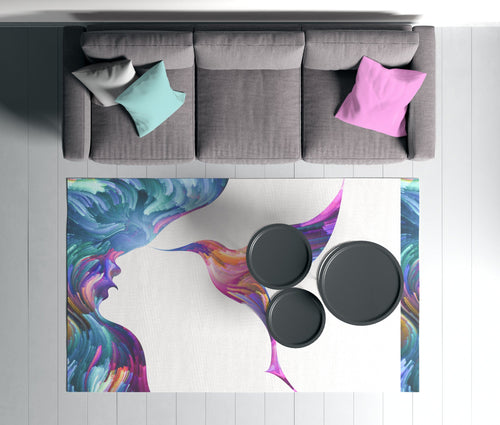 Covor din poliester, Rugero 0061M Multicolor