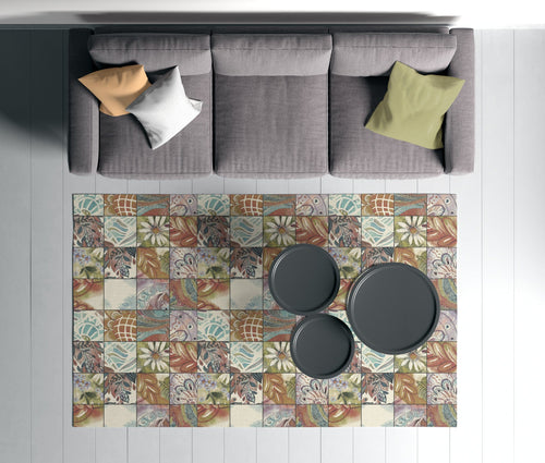 Covor din poliester, Rugero 0064M Multicolor