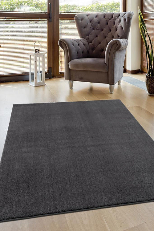 Covor din poliester, Rugero 4D Antracit