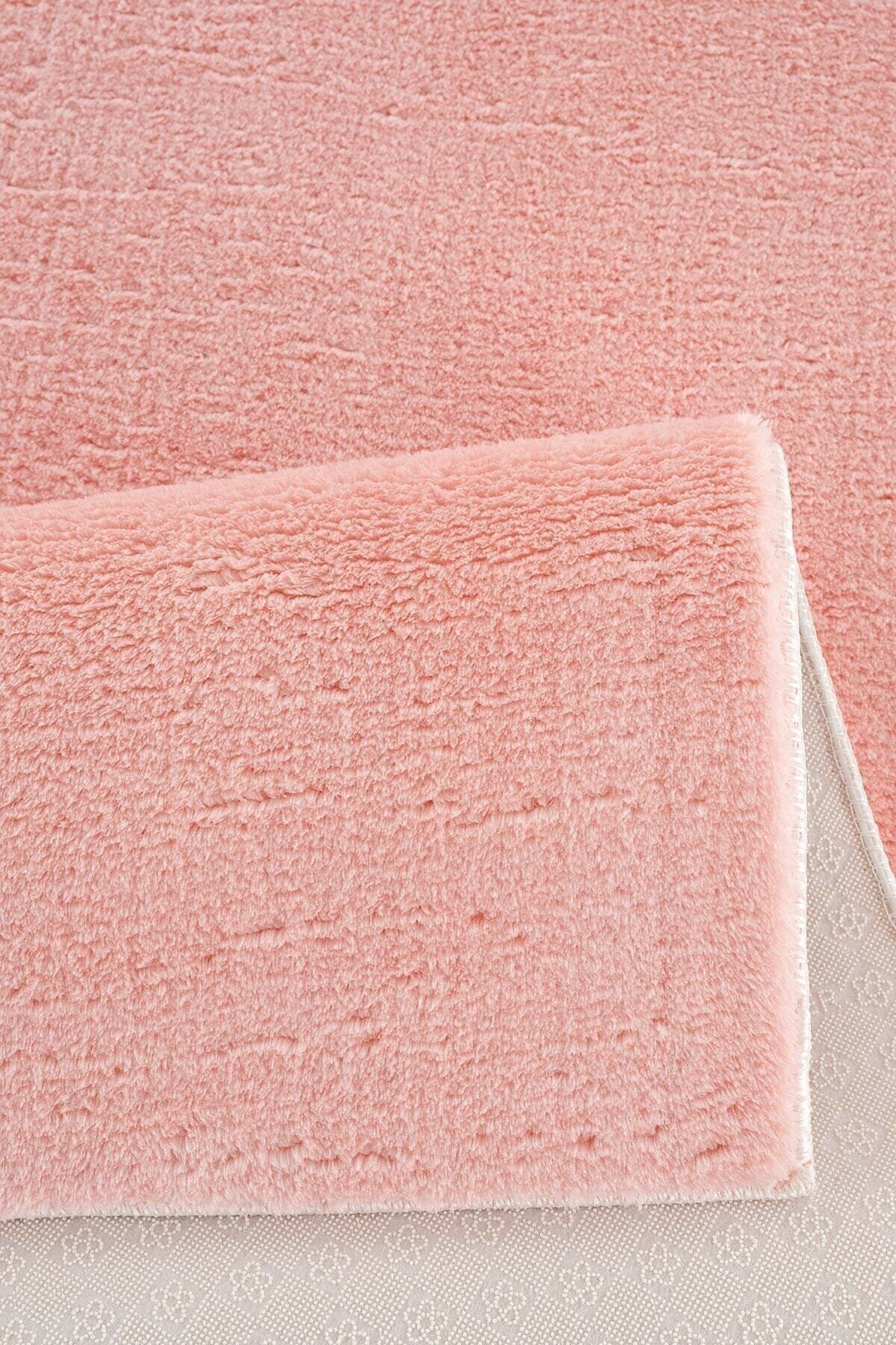 Covor din poliester, Rugero 5D Roz (3)