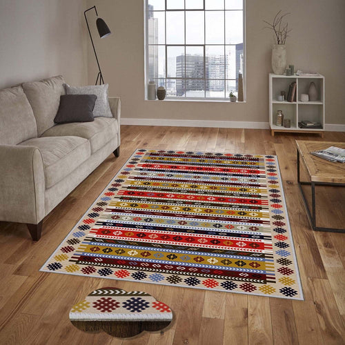 Covor din poliester, Sahin 1781 Multicolor