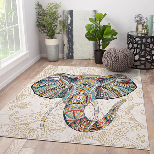 Covor din poliester, Sedra 002EK Multicolor