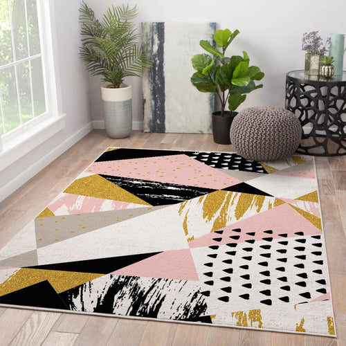 Covor din poliester, Sedra 034EK Multicolor