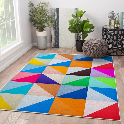 Covor din poliester, Soffya R20515 Multicolor