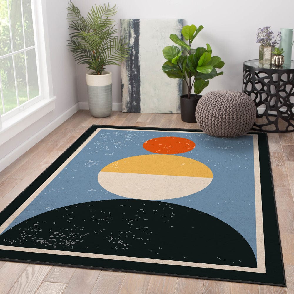 Covor din poliester, Syalim R20525 Multicolor