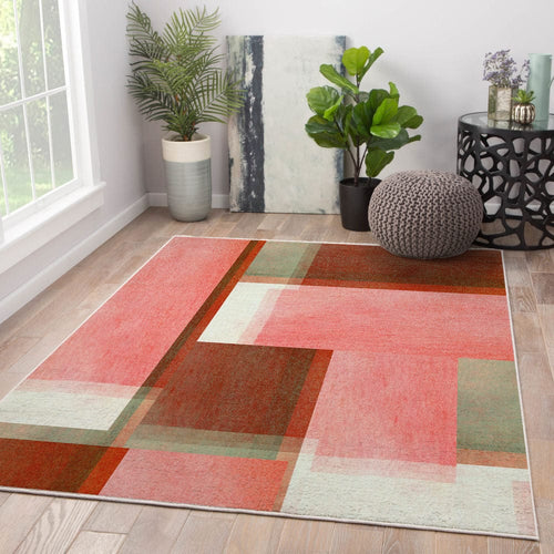 Covor din poliester, Taratly R20513 Multicolor