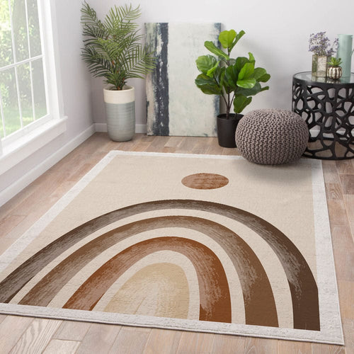 Covor din poliester, Tokya R20536 Multicolor