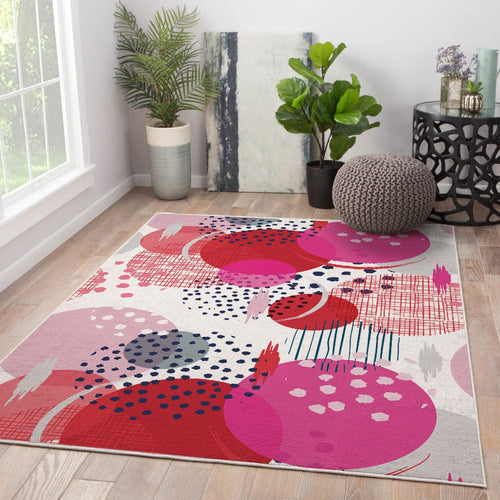 Covor din poliester, Toriqo 180 Multicolor