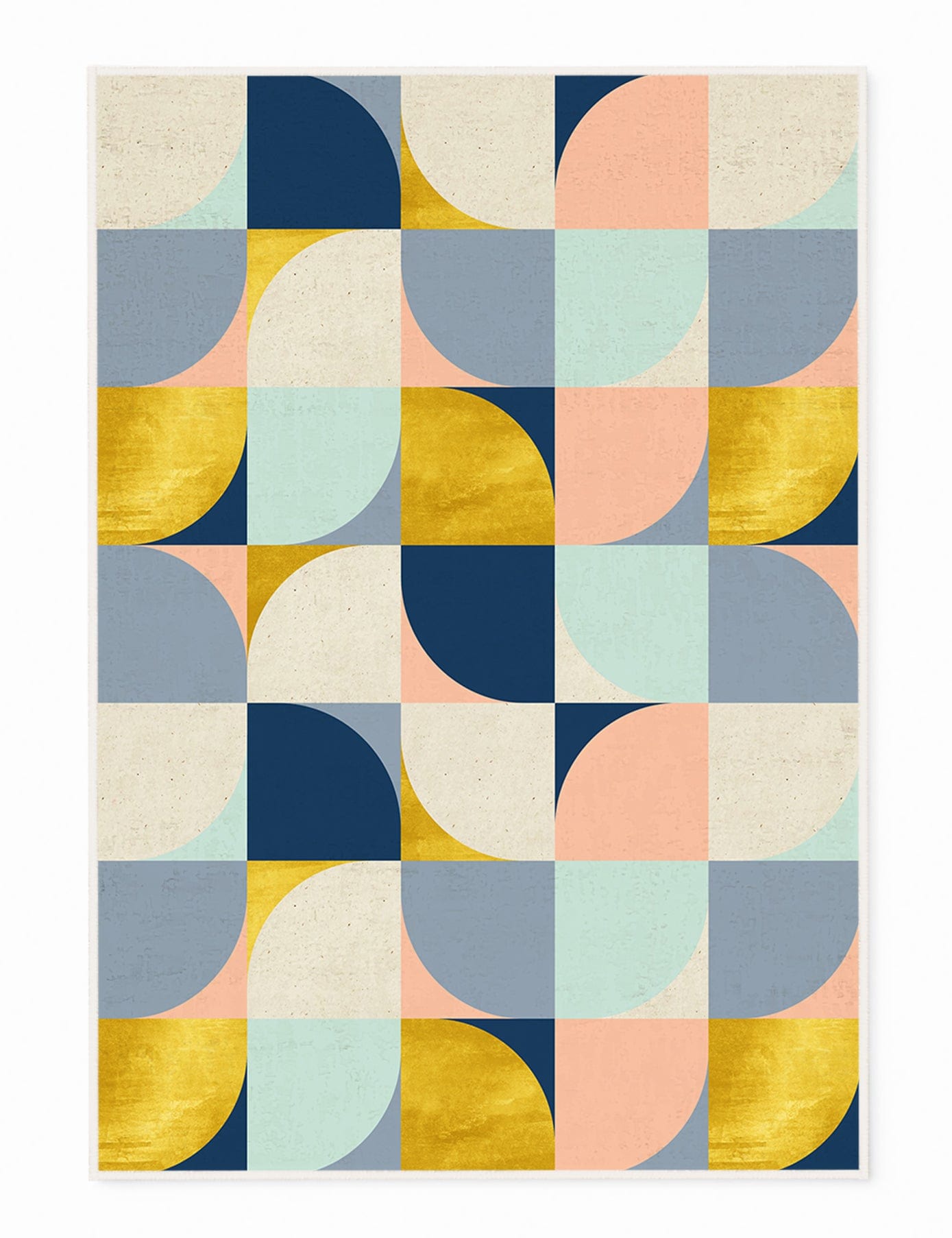 Covor din poliester, Yanki R20558 Multicolor (1)