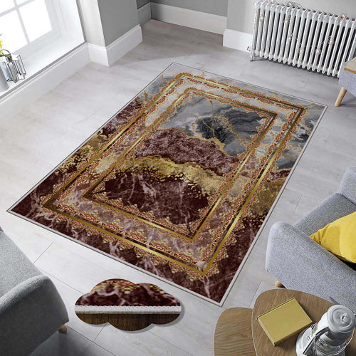 Covor din poliester, Yazga 2420 Multicolor