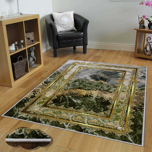 Covor din poliester, Yazgi 2421 Multicolor