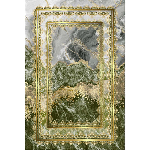 Covor din poliester, Yazgi 2421 Multicolor (1)