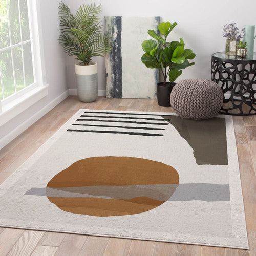 Covor din poliester, Yin R20531 Multicolor