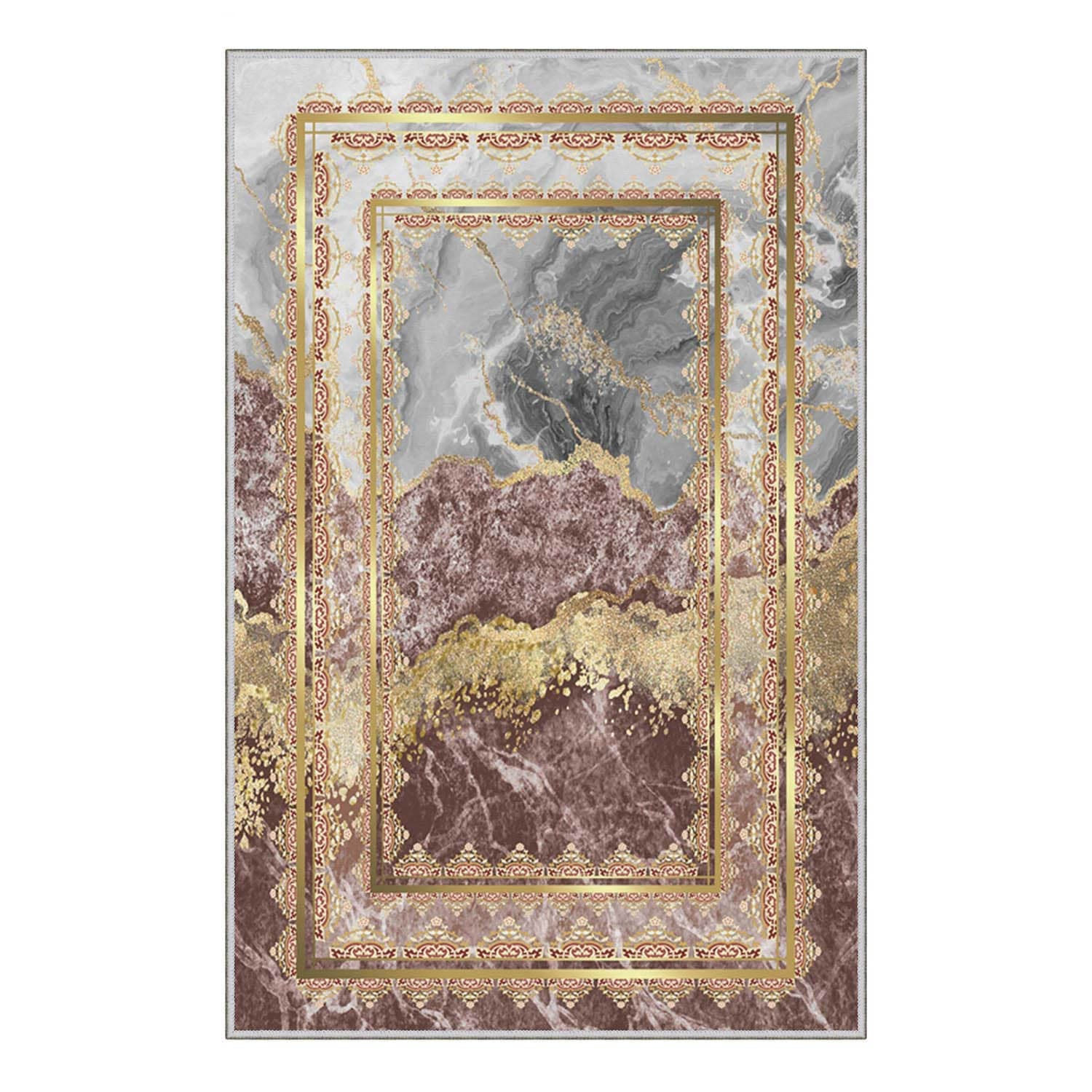 Covor din poliester, Yosun 2403 Multicolor (3)