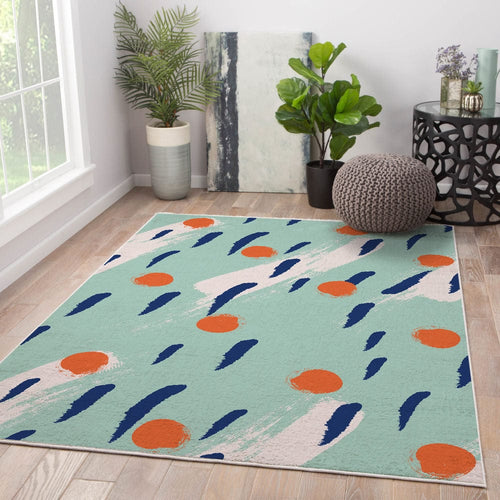 Covor din poliester, Zaminya 032 Multicolor