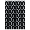 Ayyildiz Teppiche 120 X 170 cm Covor din PP Costa 3524 Geometric Negru