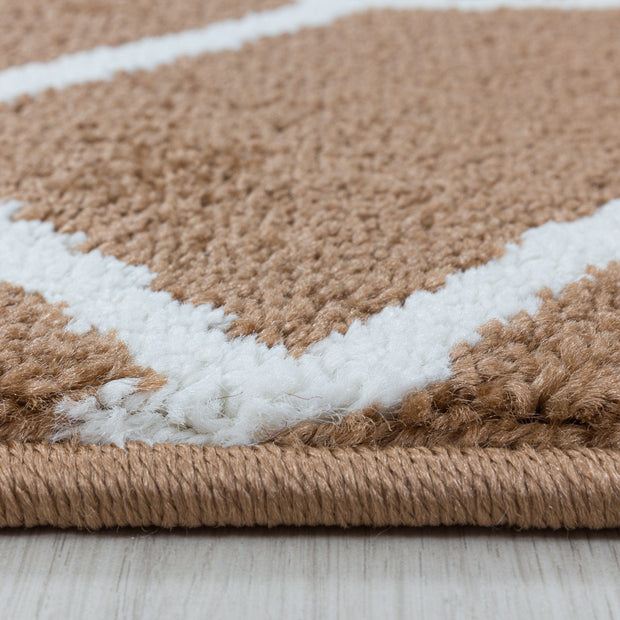 Ayyildiz Teppiche Covor din PP Efor 3713 Geometric Cupru