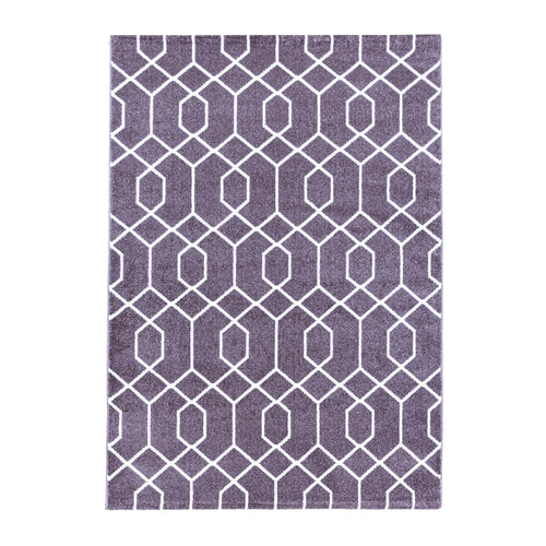 Ayyildiz Teppiche 120 X 170 cm Covor din PP Efor 3713 Geometric Violet