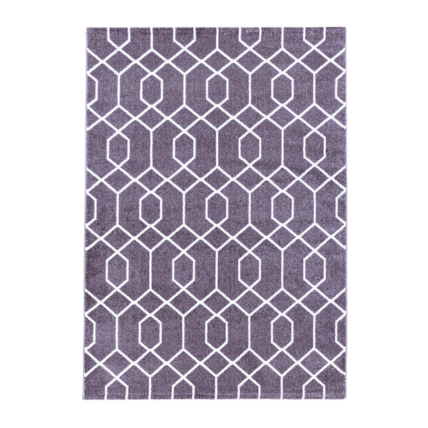 Ayyildiz Teppiche 120 X 170 cm Covor din PP Efor 3713 Geometric Violet