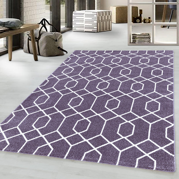 Ayyildiz Teppiche Covor din PP Efor 3713 Geometric Violet