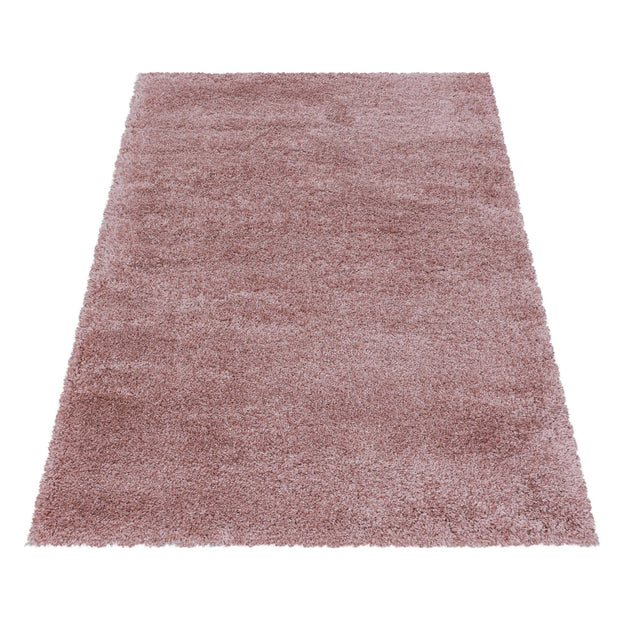 Ayyildiz Teppiche Covor din PP Fluffy 3500 Unicolor Rose