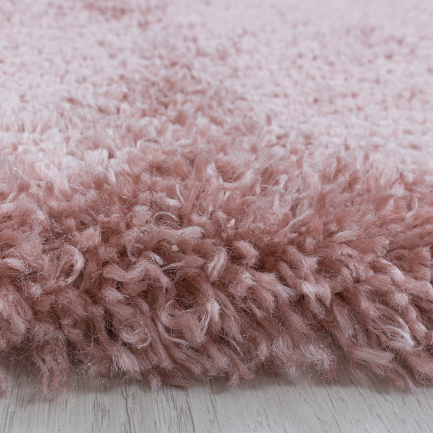 Ayyildiz Teppiche Covor din PP Fluffy 3500 Unicolor Rose
