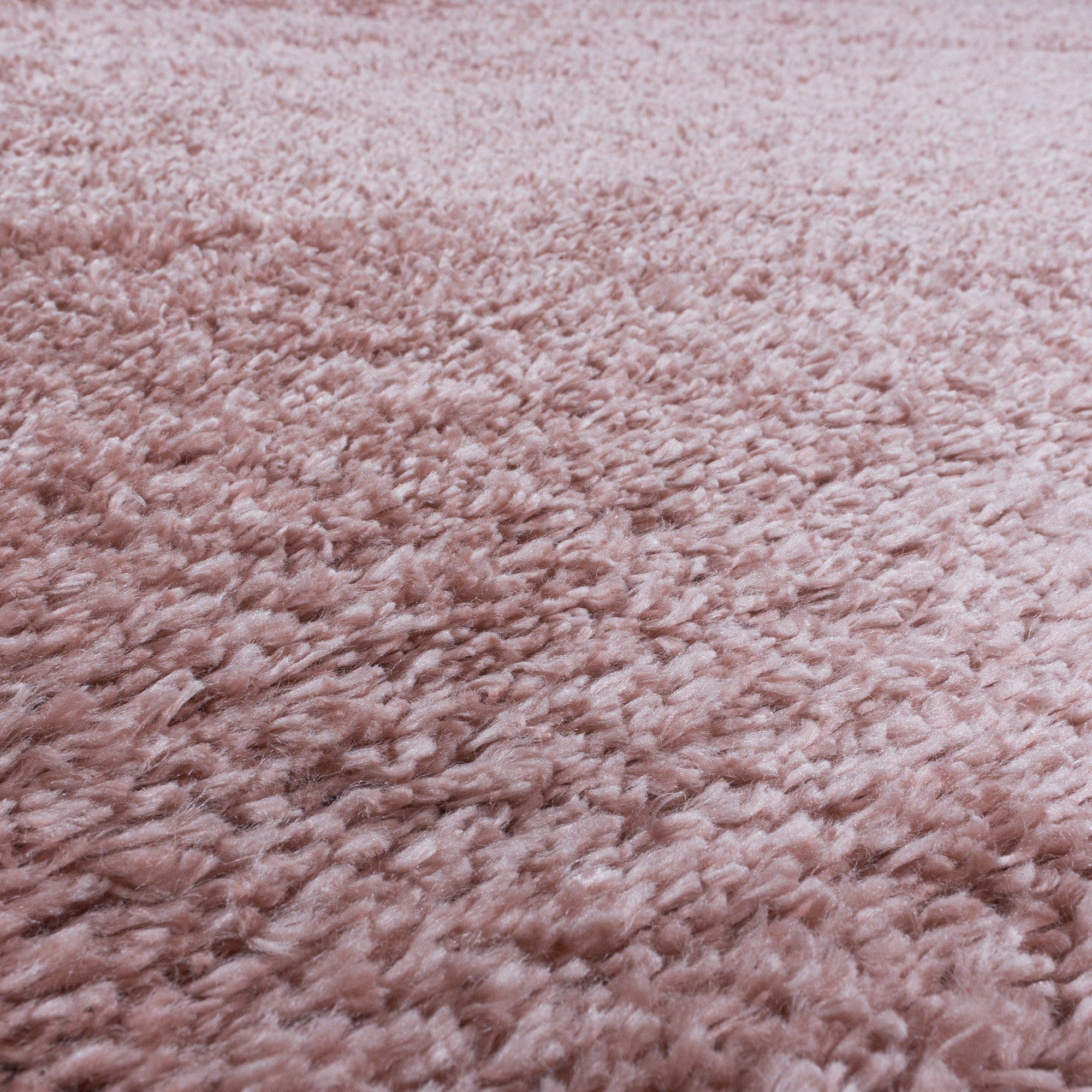 Covor din PP Fluffy 3500 Unicolor Rose (5)