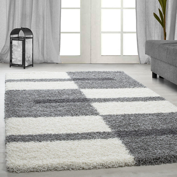 Ayyildiz Teppiche Covor din PP Gala 2505 Checkered Gri Deschis