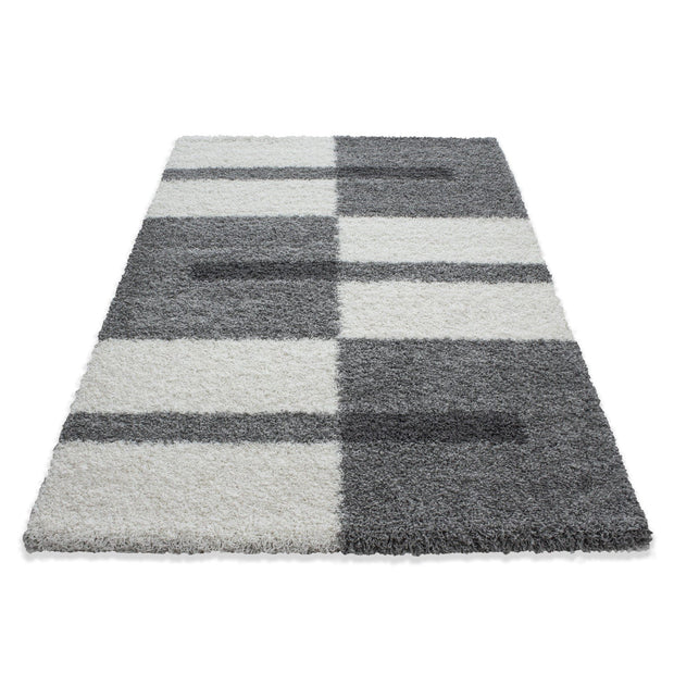 Ayyildiz Teppiche Covor din PP Gala 2505 Checkered Gri Deschis