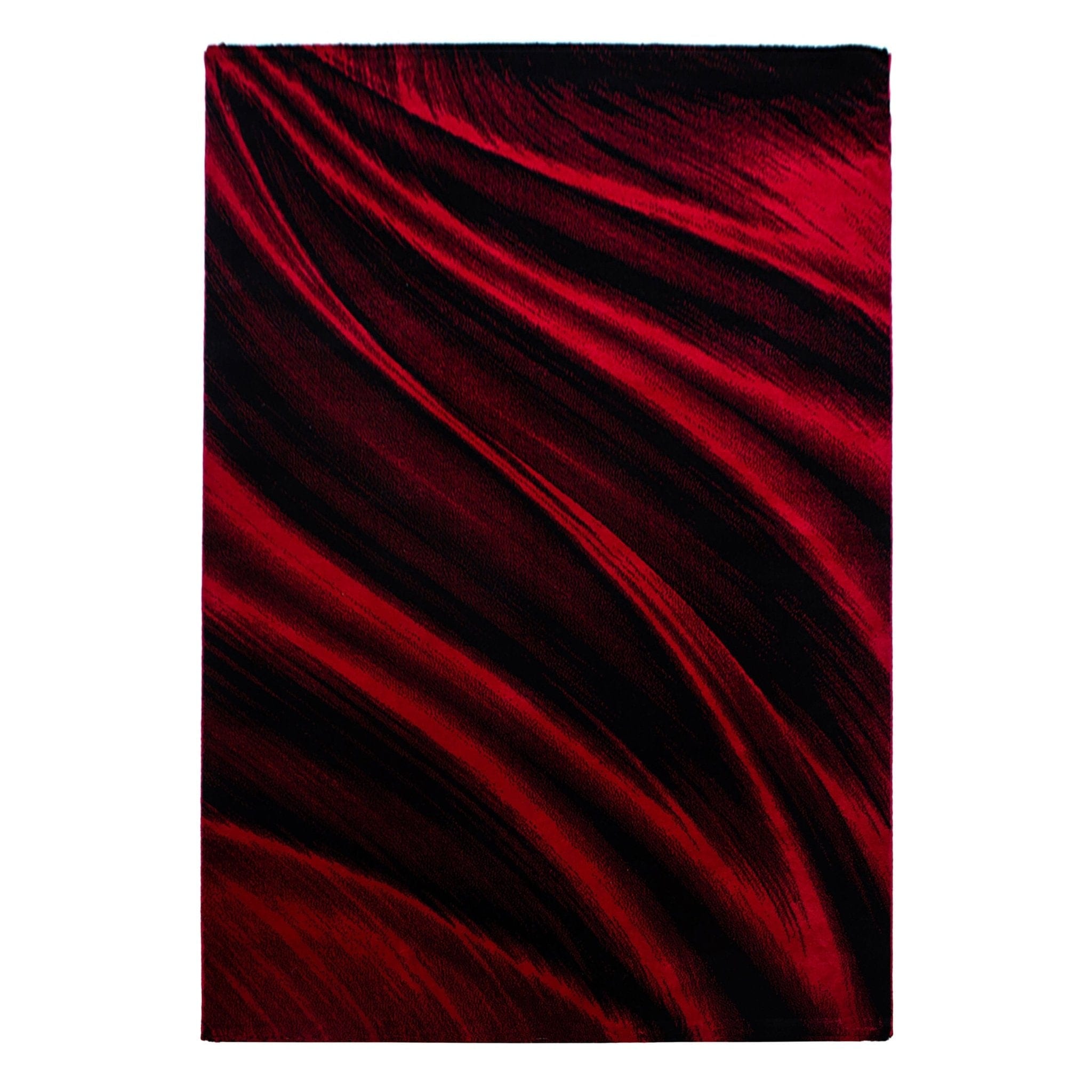 Ayyildiz Teppiche 120 X 170 cm Covor din PP Miami 6630 Abstract Waves Rosu