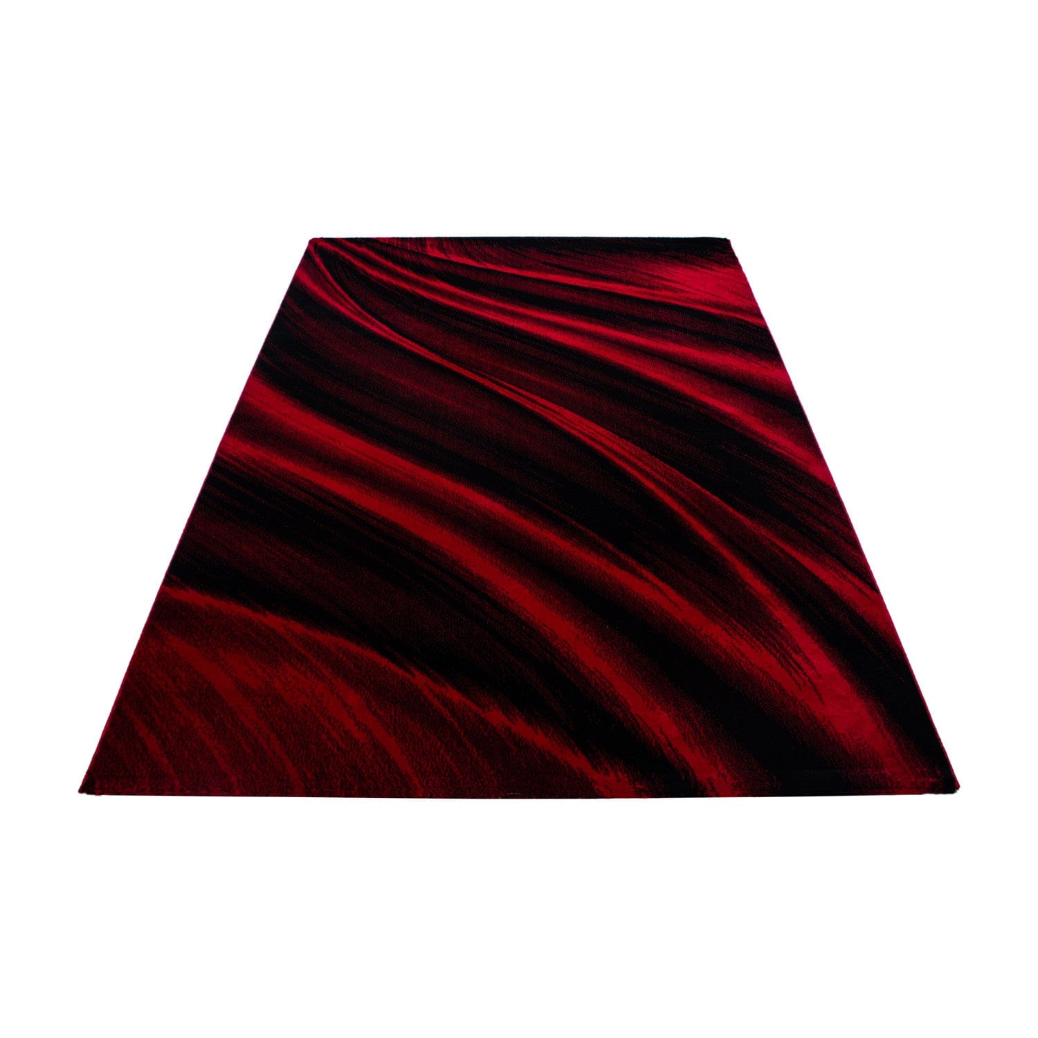 Ayyildiz Teppiche Covor din PP Miami 6630 Abstract Waves Rosu