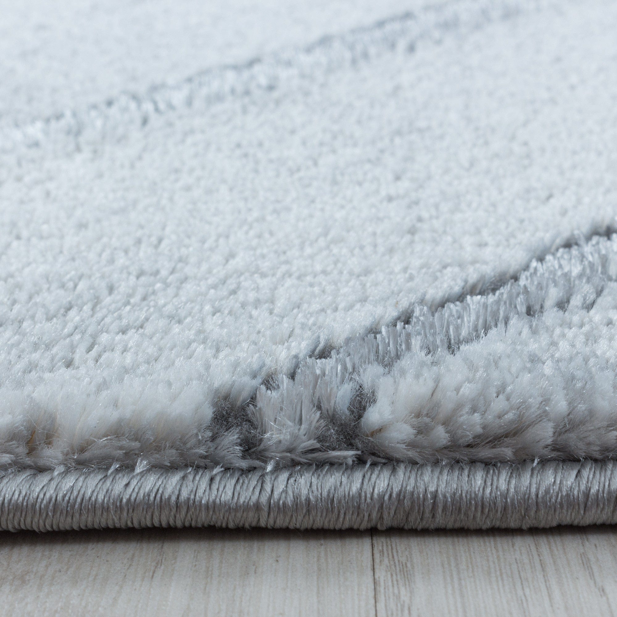 Ayyildiz Teppiche Covor din PP si poliester Naxos 3811 Marmor Design Argintiu