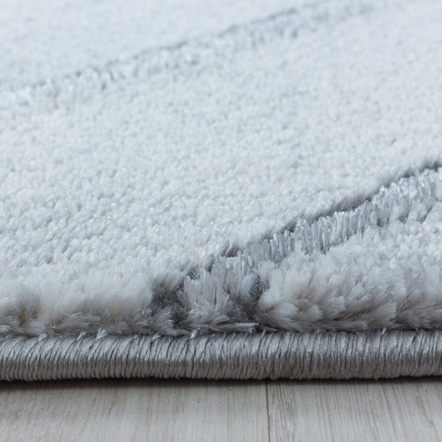 Ayyildiz Teppiche Covor din PP si poliester Naxos 3811 Marmor Design Argintiu