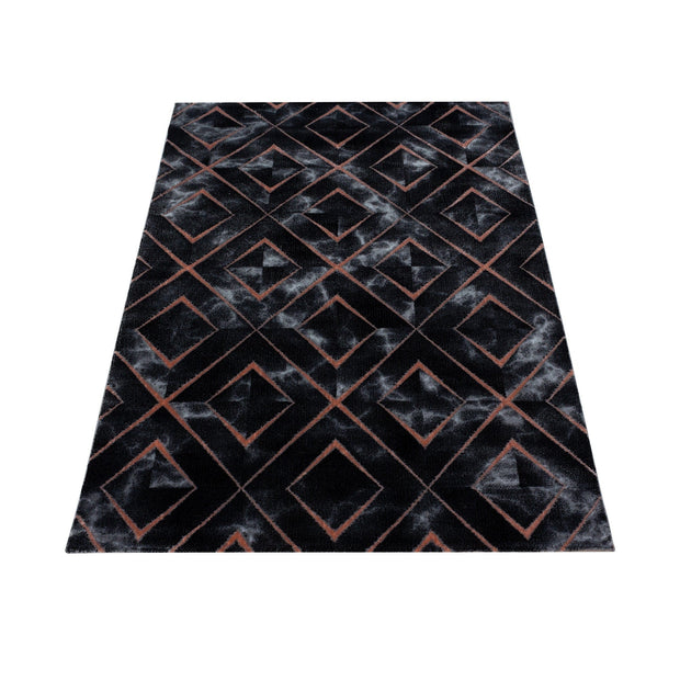 Ayyildiz Teppiche Covor din PP si poliester Naxos 3812 Marmor Design Argintiu