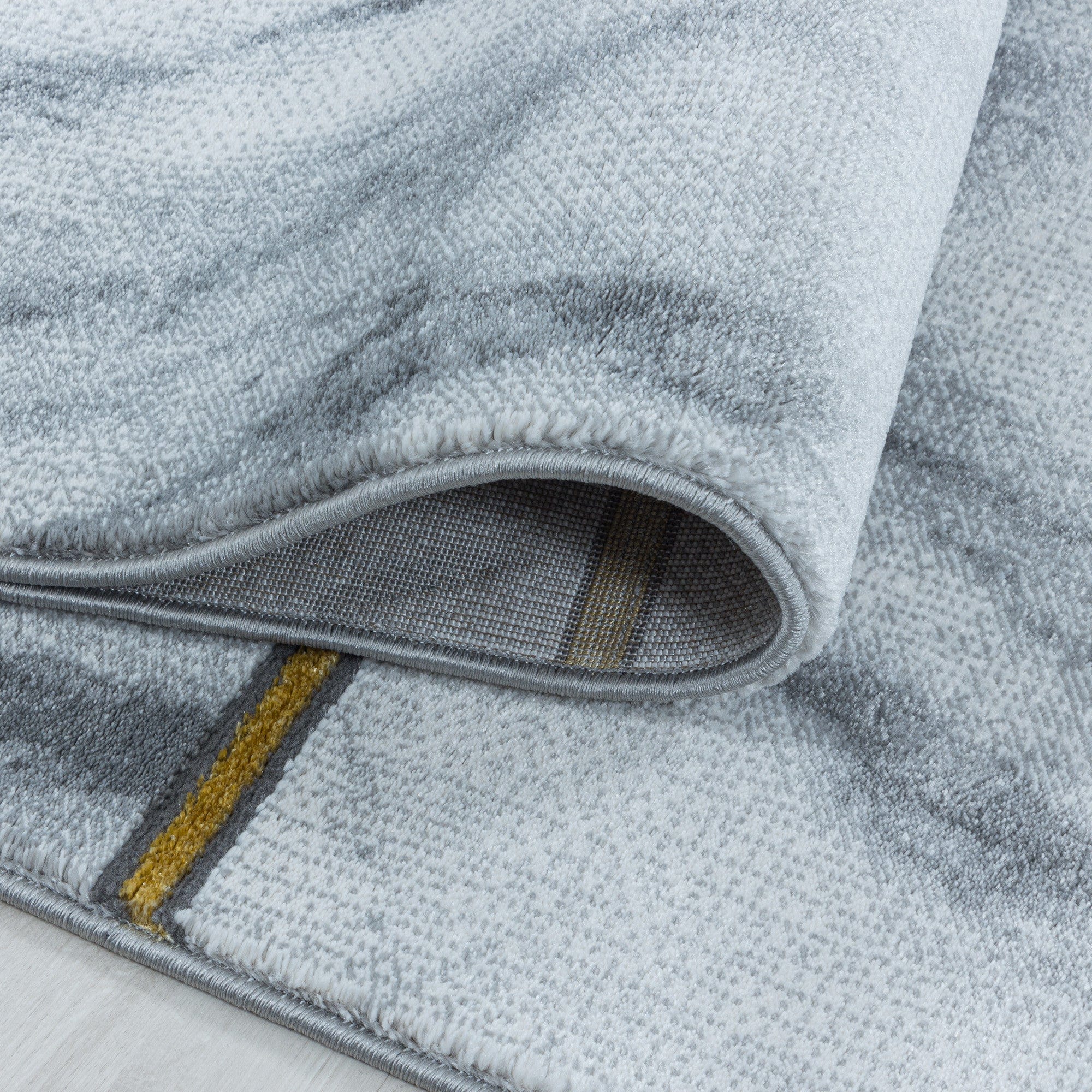 Ayyildiz Teppiche Covor din PP si poliester Naxos 3816 Marmor Design Auriu