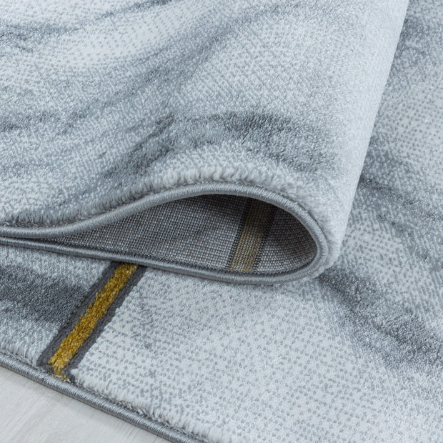 Ayyildiz Teppiche Covor din PP si poliester Naxos 3816 Marmor Design Auriu