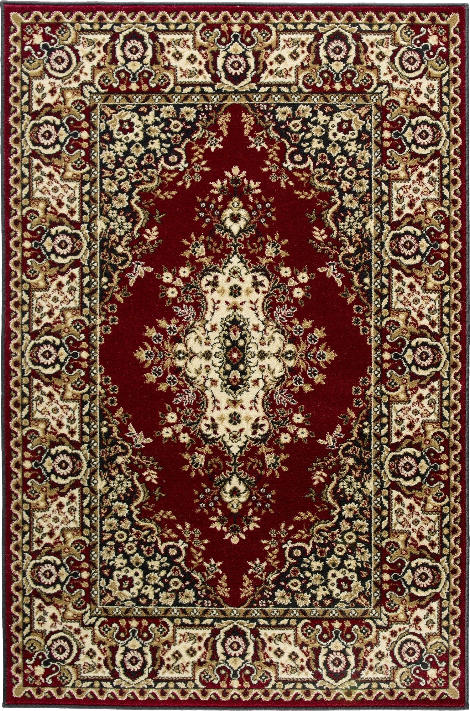 Agnella 50 x 80 cm Covor Fatima Dark Red, Wilton