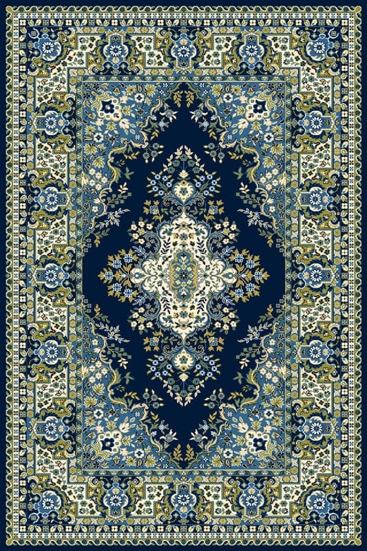 Agnella Covor Fatima S Navy Blue, Wilton