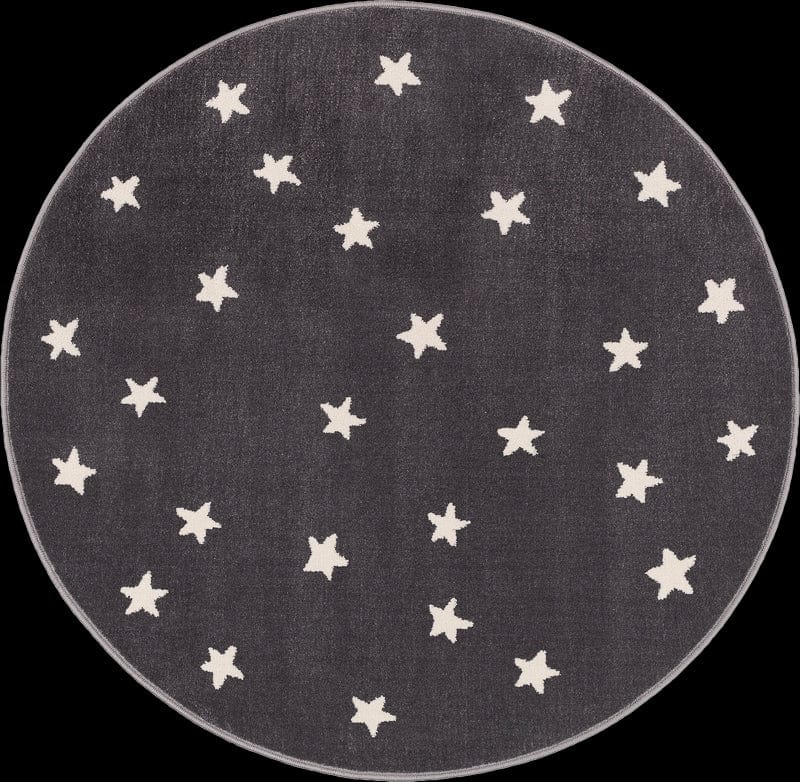 BFSummer Covor Gwiazdy Granite Round, Wilton-Diametru 133 cm