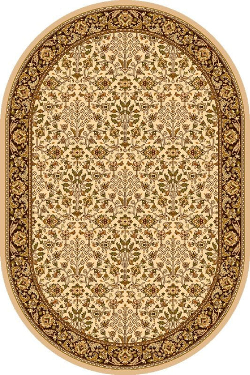 Covor Itamar Cream Oval, Wilton