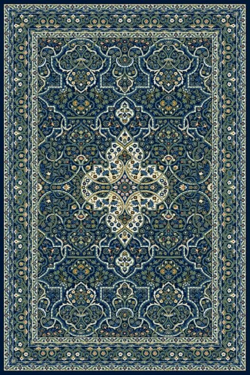 Covor Laurus Navy Blue, Wilton & AGNLPL-STANDARD-LAURUS-NAVY-BLUE