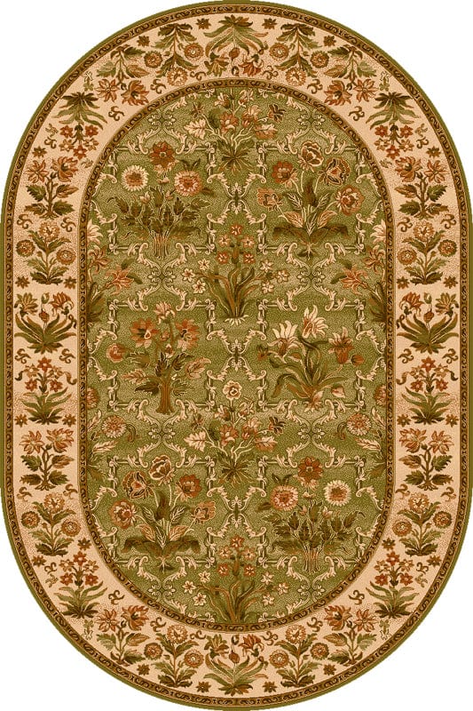 Agnella Covor Olandia Olive Oval, Wilton