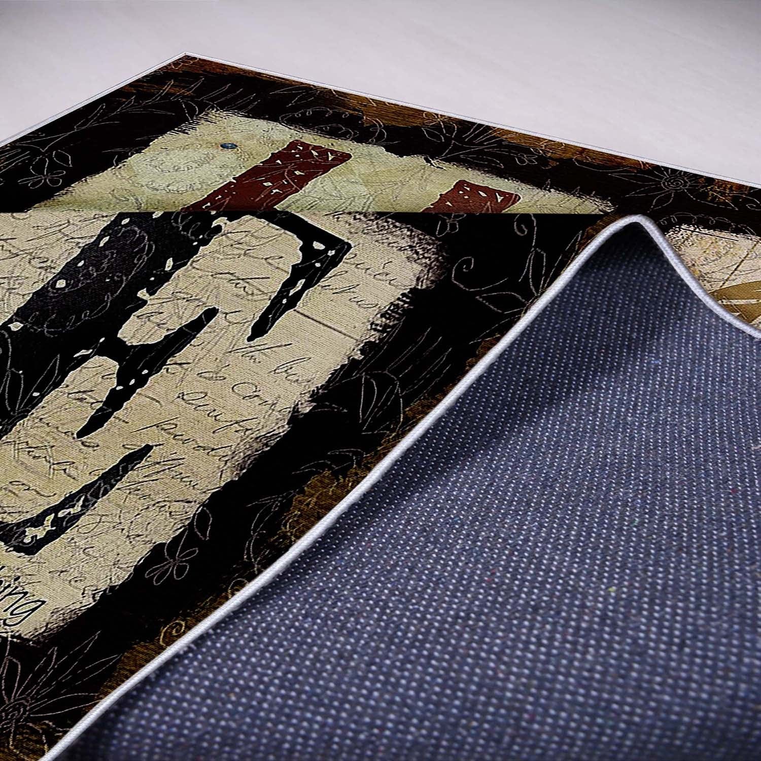 Covor pentru bucatarie din poliester, Flapt 2457 Multicolor (2)