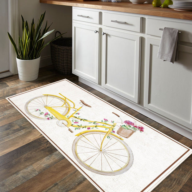 Covor pentru bucatarie din poliester, Kitchen 100M Multicolor