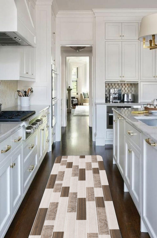 Covor pentru bucatarie din poliester, Sedra 2028 2028 Multicolor