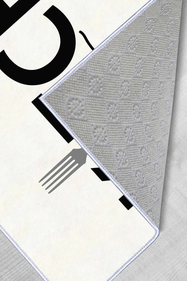 Covor pentru bucatarie din poliester, Wook 167 Multicolor (2)
