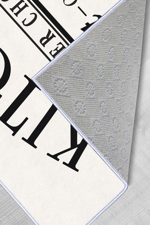 Covor pentru bucatarie din poliester, Wook 179 Multicolor (2)