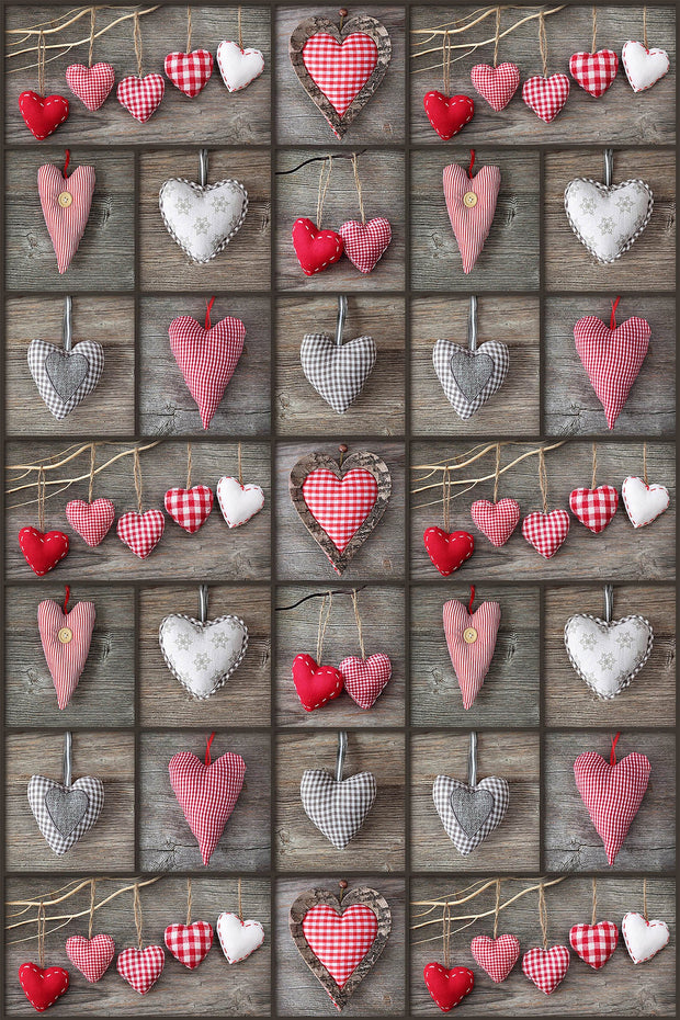 Covor pentru bucatarie din poliester, Wook 232 Multicolor (1)