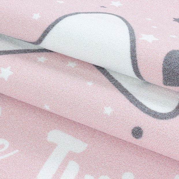 Covor pentru copii din poliamida Play 2901 Stars Roz (5)